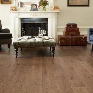 Autumn Brushed Oiled Rustic Oak Engineered Clic Flooring 15mm x 189mm