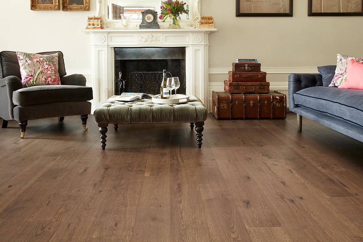 Autumn Brushed Oiled Rustic Oak Engineered Clic Flooring 15mm x 189mm