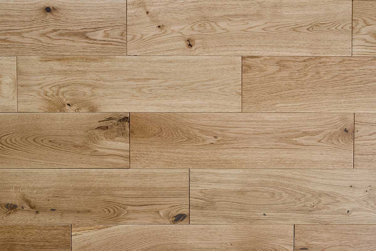 Lacquered Solid Oak Rustic 150mm wide 18mm - Image 5