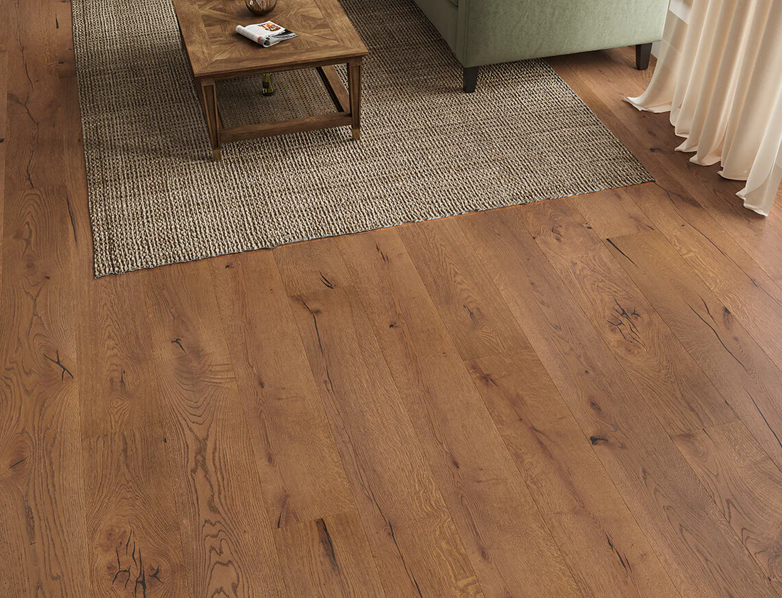 Rowntree Oak 220mm wide 15mm - Image 2